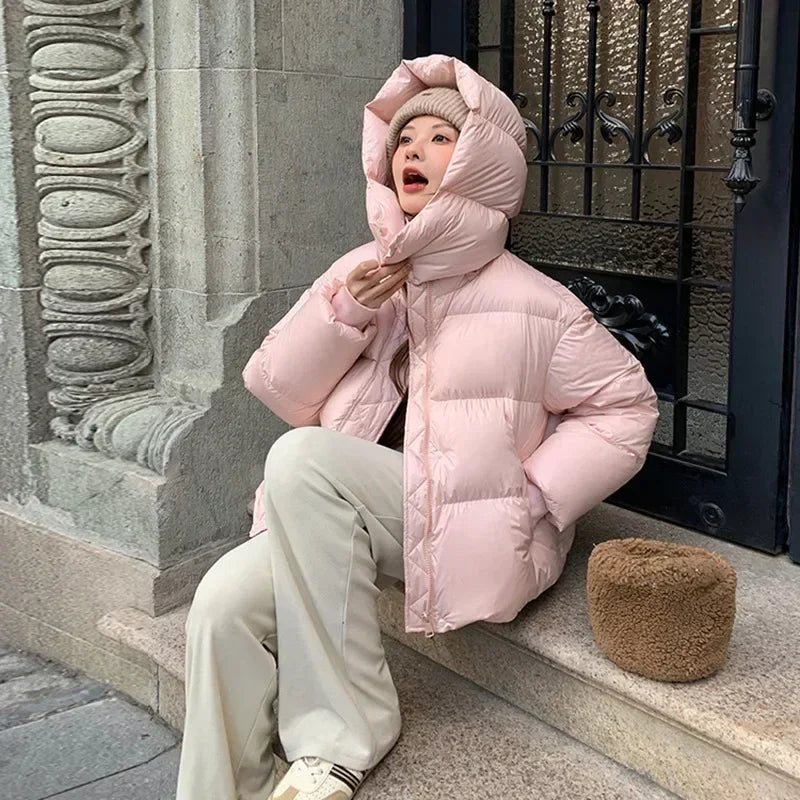 Lina | Women's Winter Down Jacket – Warm Quilted Puffer Coat