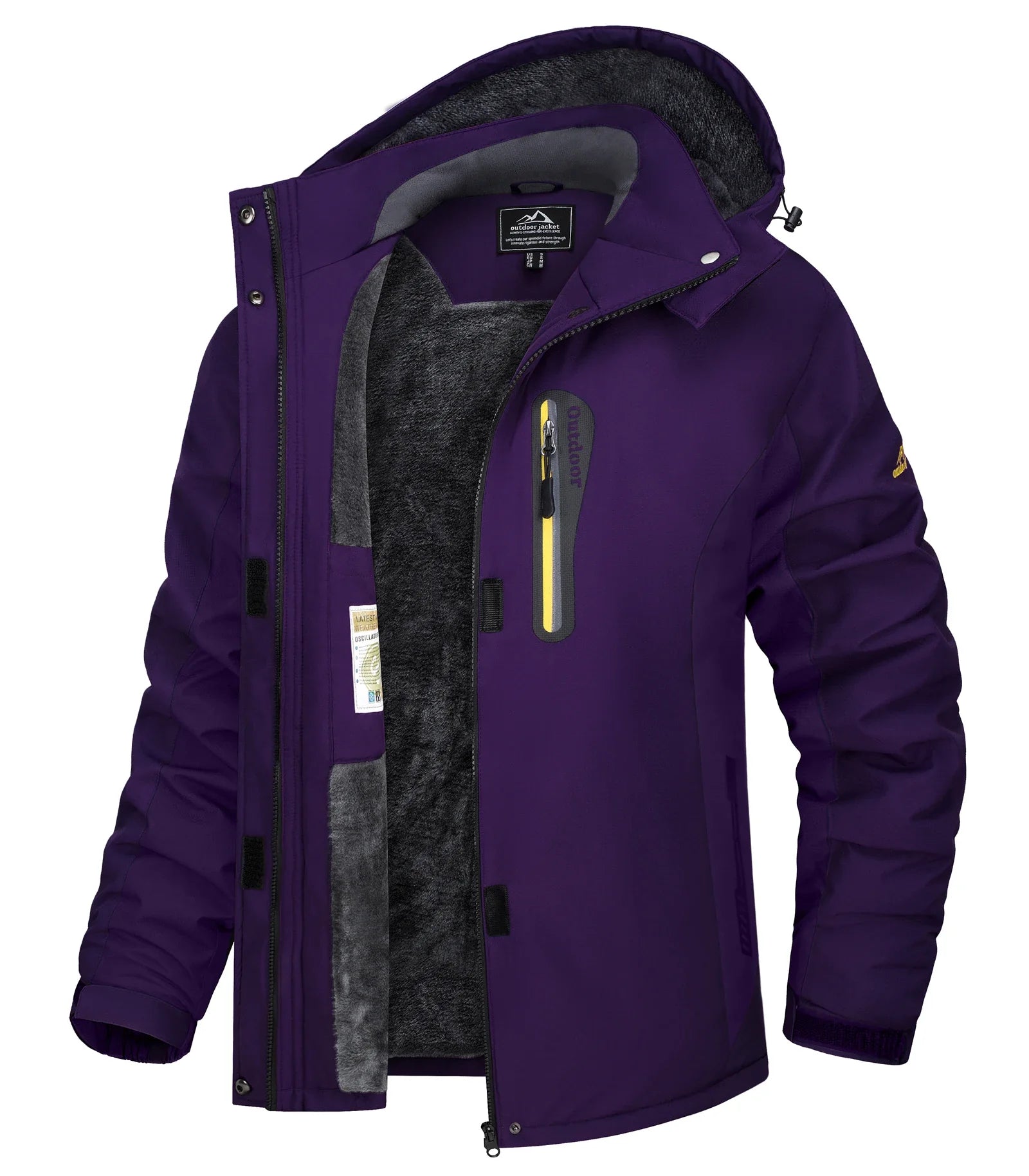 Isla | Women's Winter Windbreaker – Windproof & Warm Outdoor Jacket