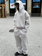 Men’s Casual Hoodie and Trousers Set – Comfortable Tracksuit