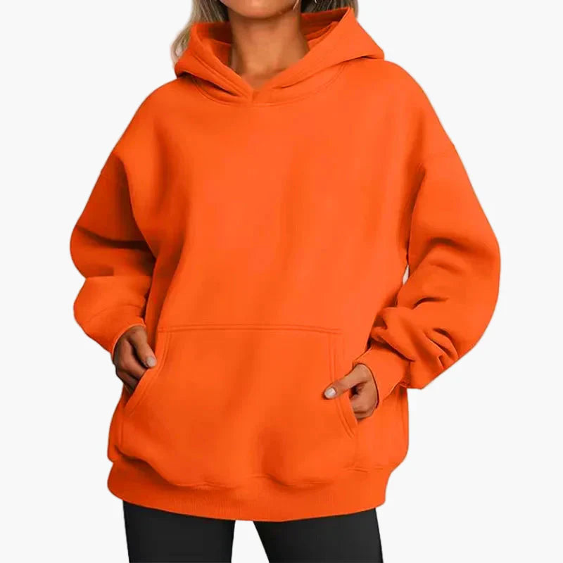 Lucy | Women's Oversized Hoodie – Basic Plain Sweatshirt
