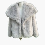 Eliza | Women's Elegant Faux Fur Jacket – Stylish Occasion Winter Coat