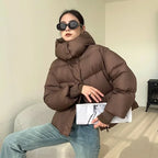 Lina | Women's Winter Down Jacket – Warm Quilted Puffer Coat