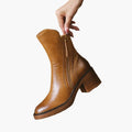 Charlotte | Women's Heeled Ankle Boots – Elegant Office & Everyday Comfort