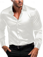 Silk Button Shirt - Refined Tailored Essential