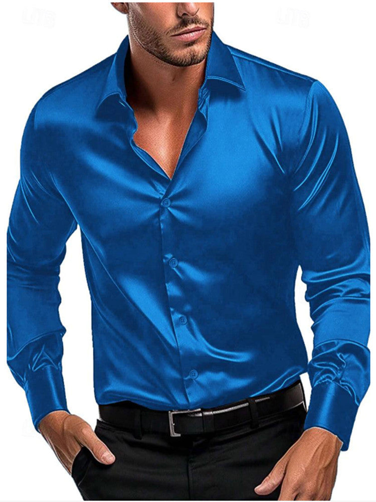 Silk Button Shirt - Refined Tailored Essential