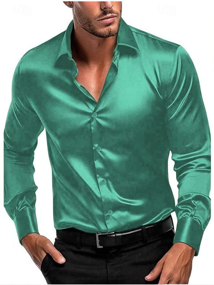 Silk Button Shirt - Refined Tailored Essential