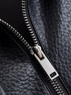 Asymmetrical Leather Jacket