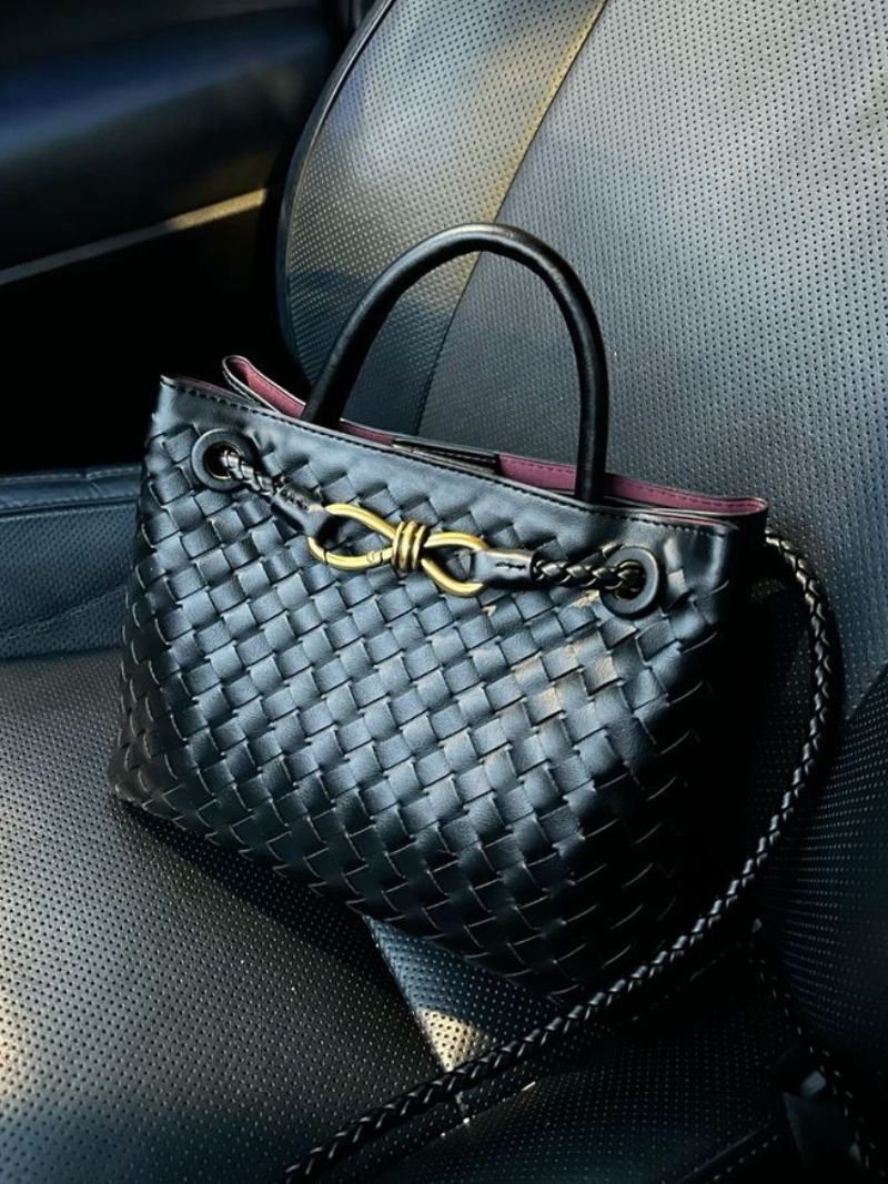 Lucia Elegant Woven Bag – Chic Handbag