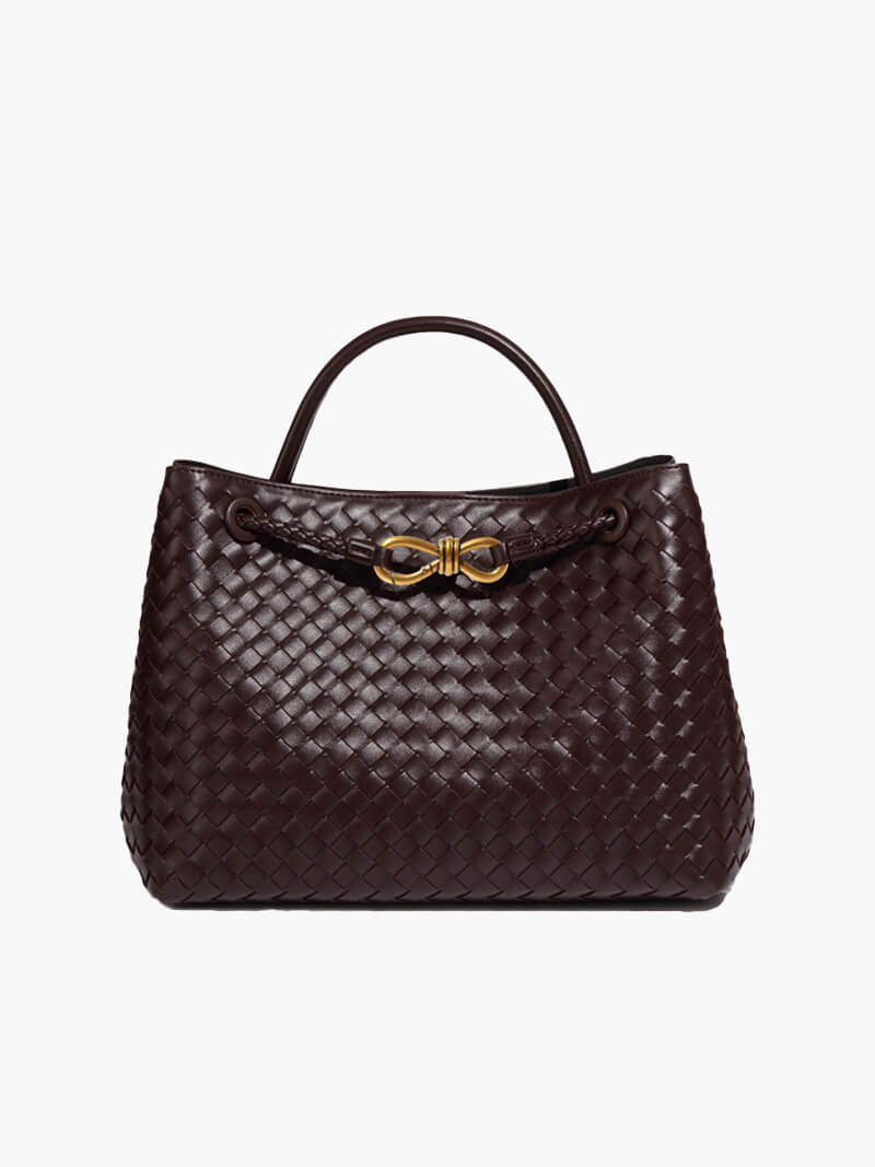 Lucia Elegant Woven Bag – Chic Handbag