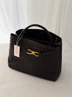 Lucia Elegant Woven Bag – Chic Handbag