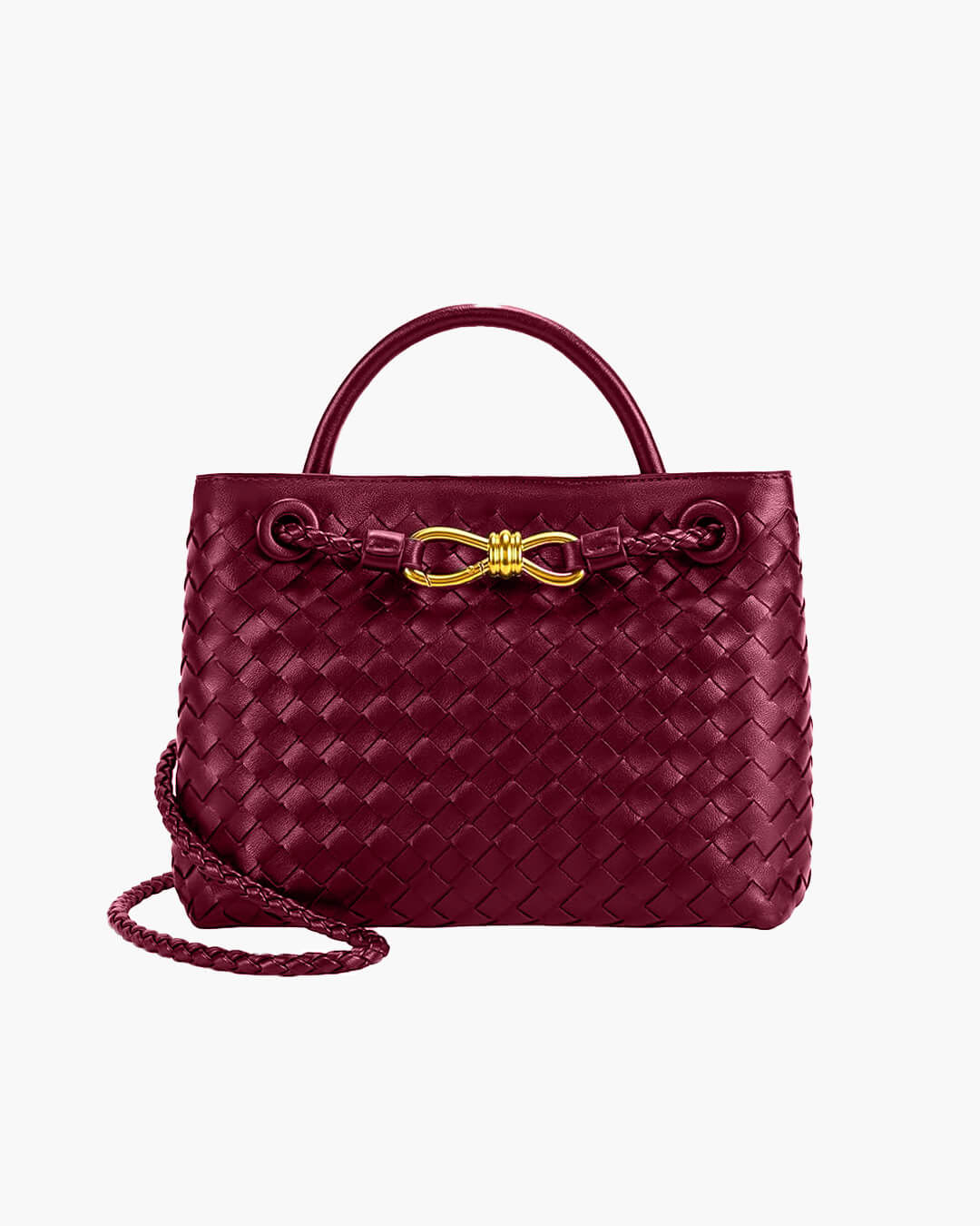 Lucia Elegant Woven Bag – Chic Handbag