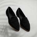 Spring Loafers - Smart Casual Slip-On Loafers with Cushioned Comfort for Everyday City and Office Wear