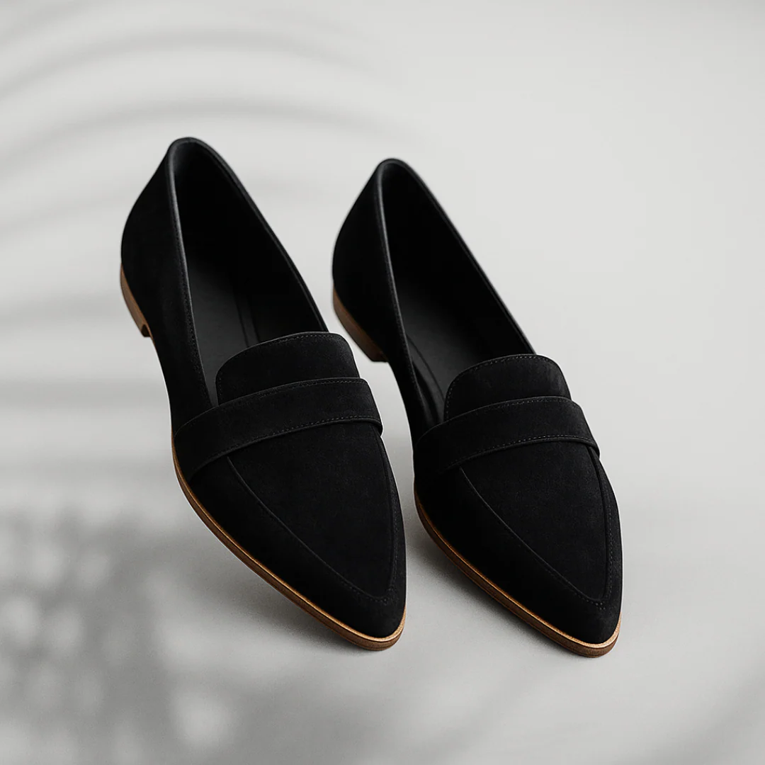 Spring Loafers - Smart Casual Slip-On Loafers with Cushioned Comfort for Everyday City and Office Wear