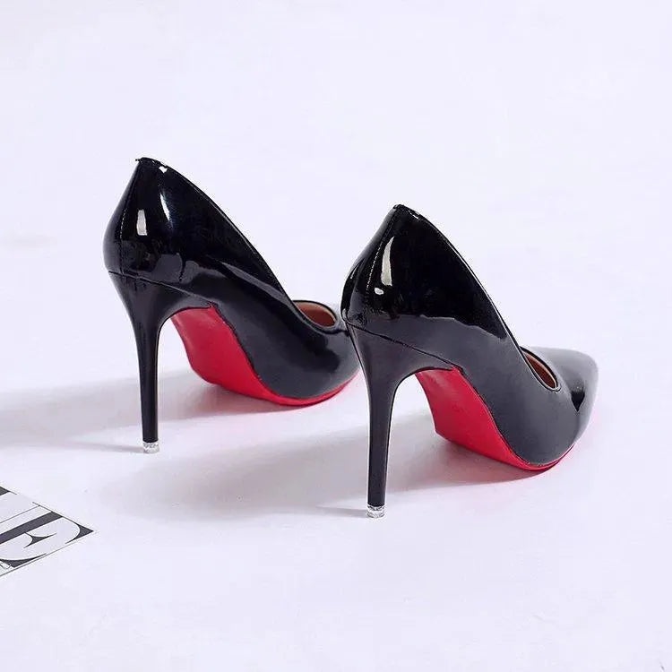 Stiletto Heel Pumps - Pointed Toe Court Heels for Occasion Wear and Smart Casual Evening Styling