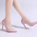 Stiletto Heel Pumps - Pointed Toe Court Heels for Occasion Wear and Smart Casual Evening Styling