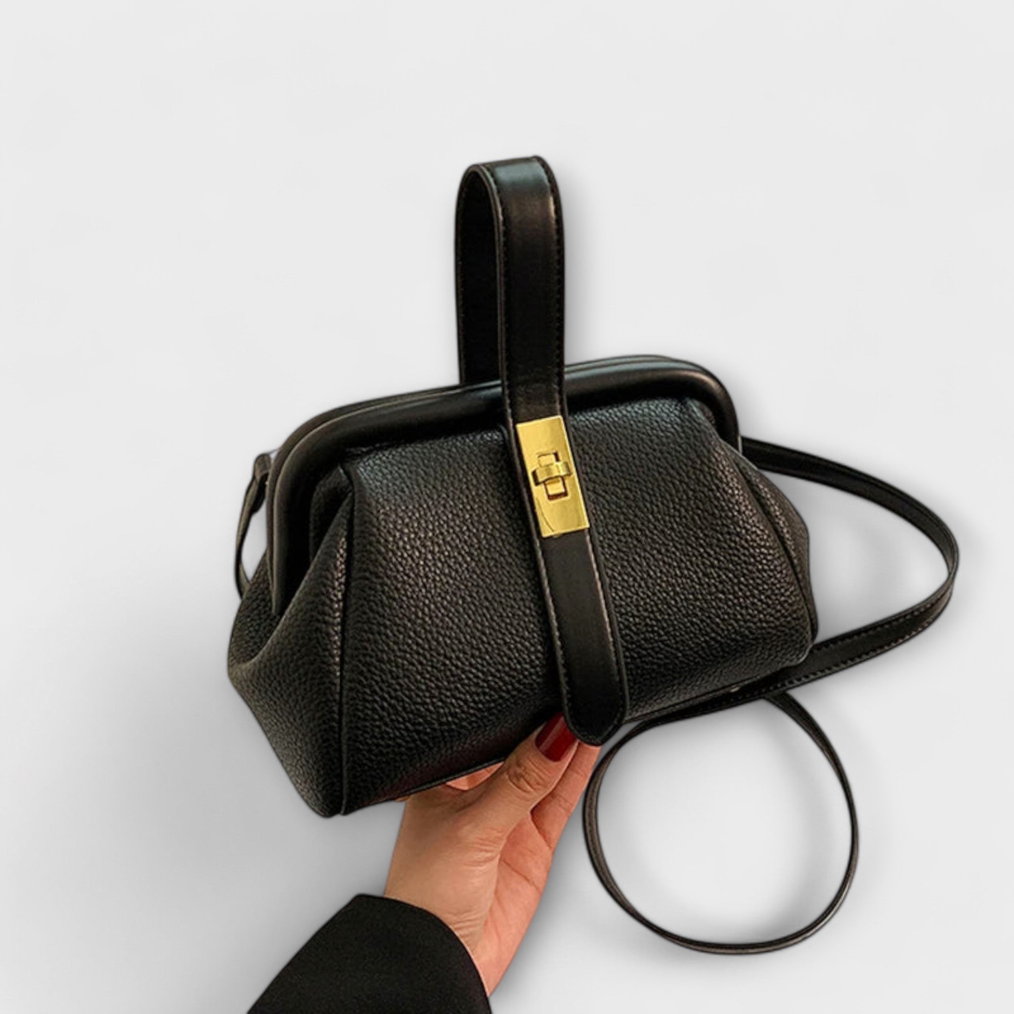 Structured Mini Handbag - Refined Everyday Crossbody Style