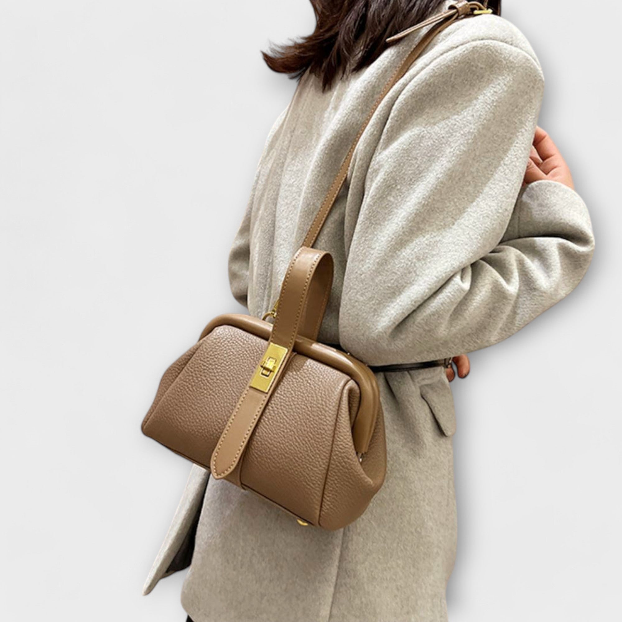 Structured Mini Handbag - Refined Everyday Crossbody Style