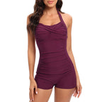 Tummy Control One-Piece Swimsuit - Supportive Sculpting Fit