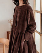 French Velvet Dress – Soft Elegant Style
