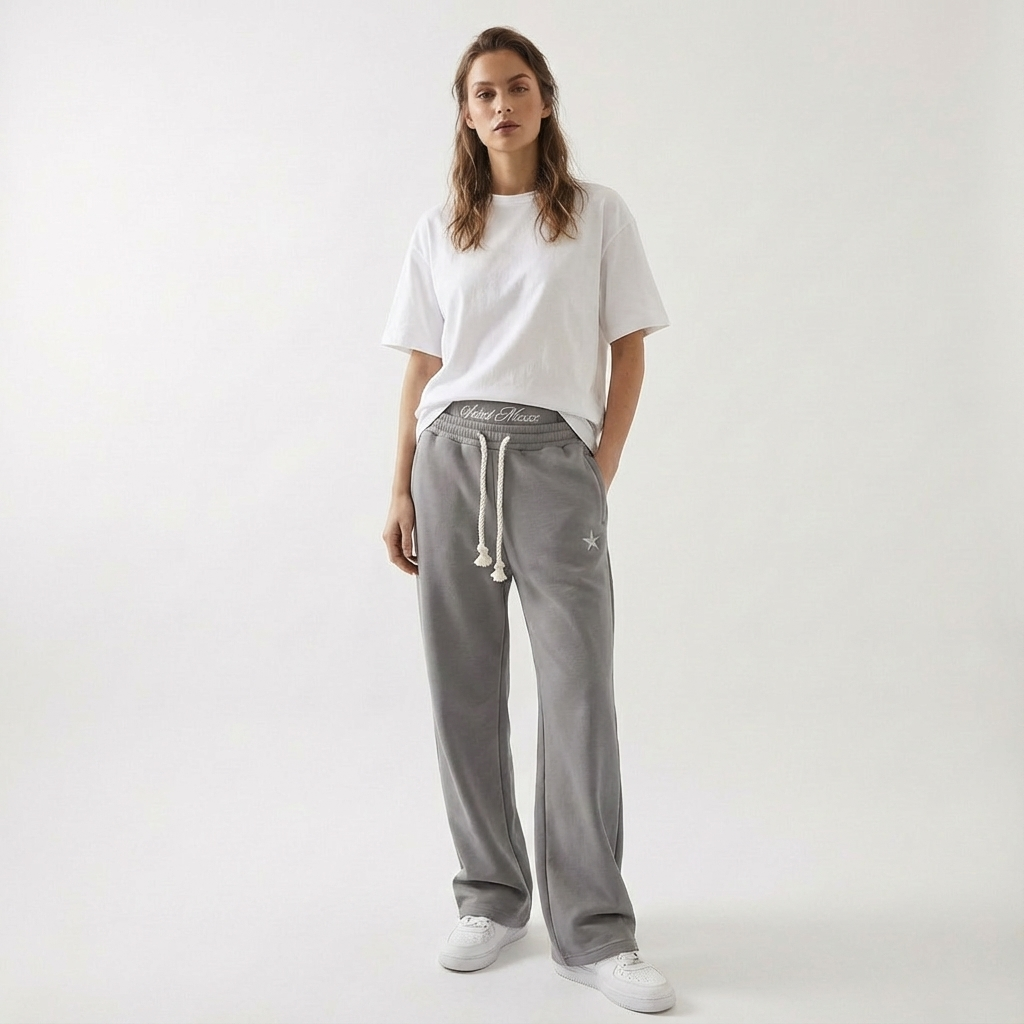 Relaxed Fit Joggers with Pockets - Baggy Silhouette Everyday Comfort