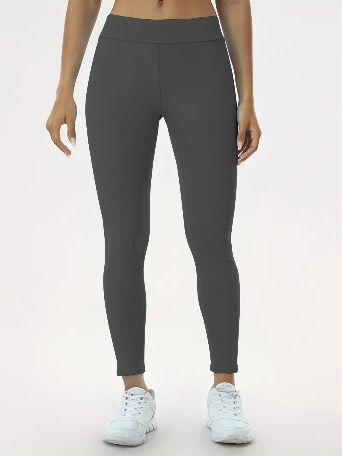 Sharon | Women's High Waisted Yoga Trousers – Elasticated Waistband
