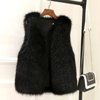 Women’s Sleeveless Textured Jacket – Stylish Layering Vest