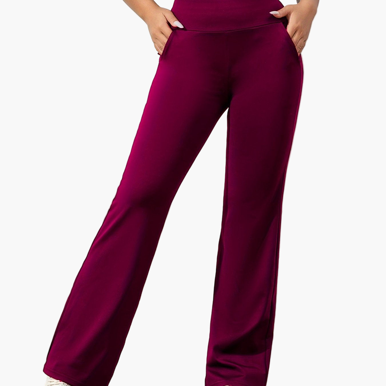 Holly | Women's Flared Yoga Trousers – Stretchy Fitness & Everyday Wear