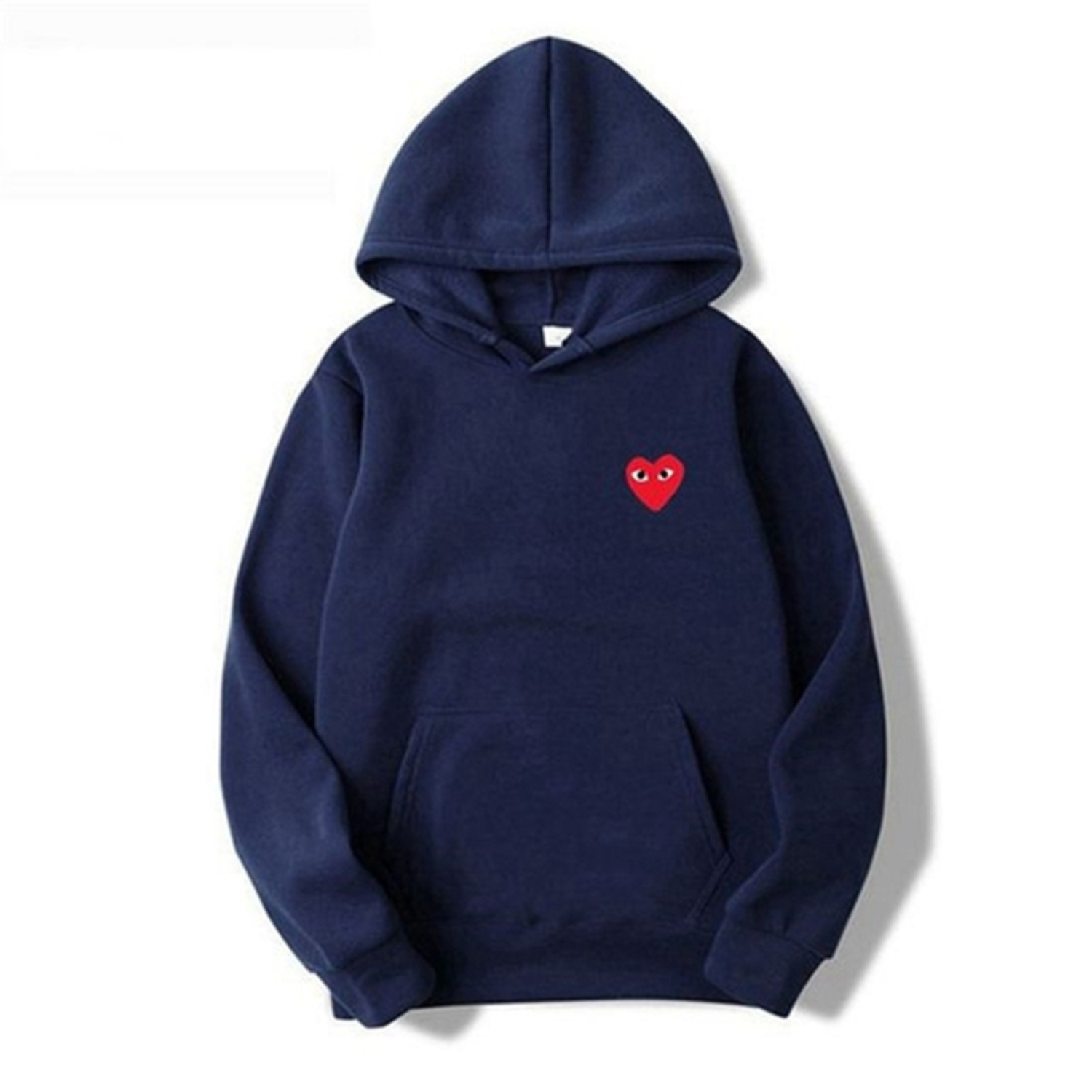 Women’s Heart Pattern Hoodie – Casual Cute Style