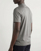 Shiny Crew-Neck T-Shirt – Sleek Casual Style