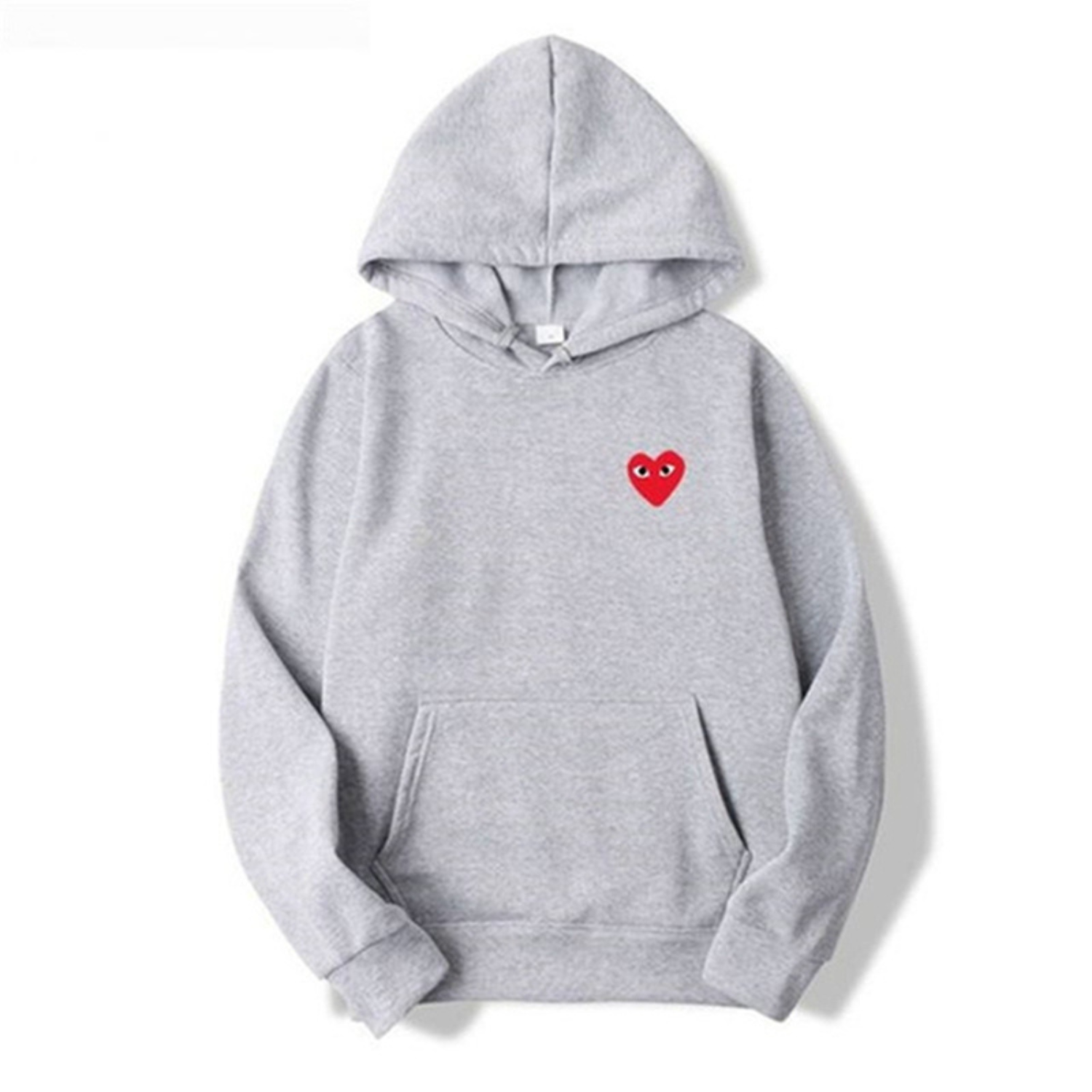 Women’s Heart Pattern Hoodie – Casual Cute Style