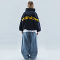 Riley | Unisex Oversized Hoodie – 'withlove' Print Urban Streetwear