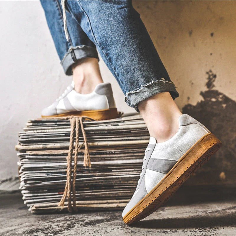 Retro Casual Shoes with Thick Soles – Trendy