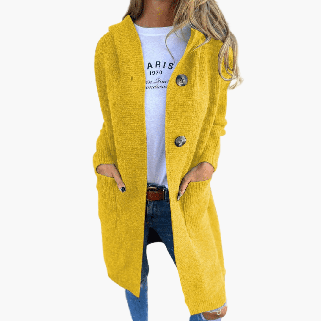 Amy | Fine Knit Cardigan - Smart Casual Office Wear