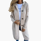 Amy | Fine Knit Cardigan - Smart Casual Office Wear
