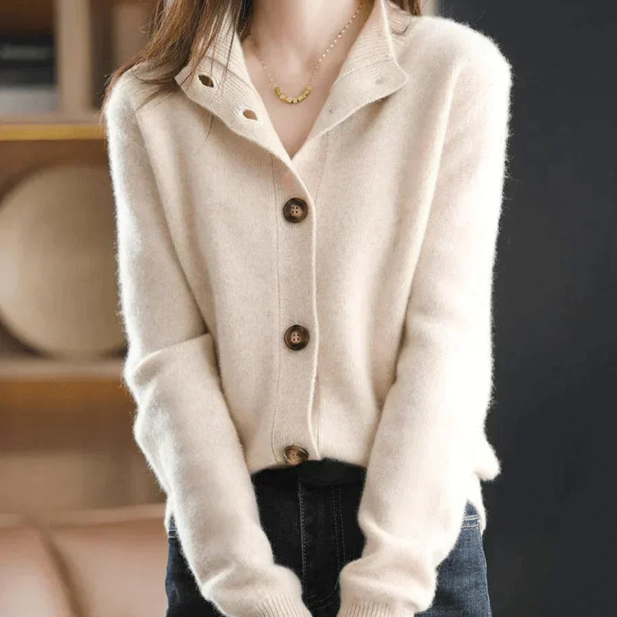 Sophie | Women's Knitted Cardigan – Elegant Casual Style for Autumn & Winter