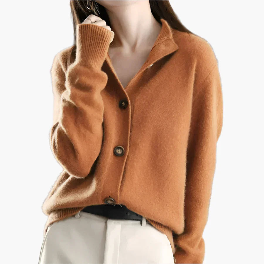 Sophie | Women's Knitted Cardigan – Elegant Casual Style for Autumn & Winter