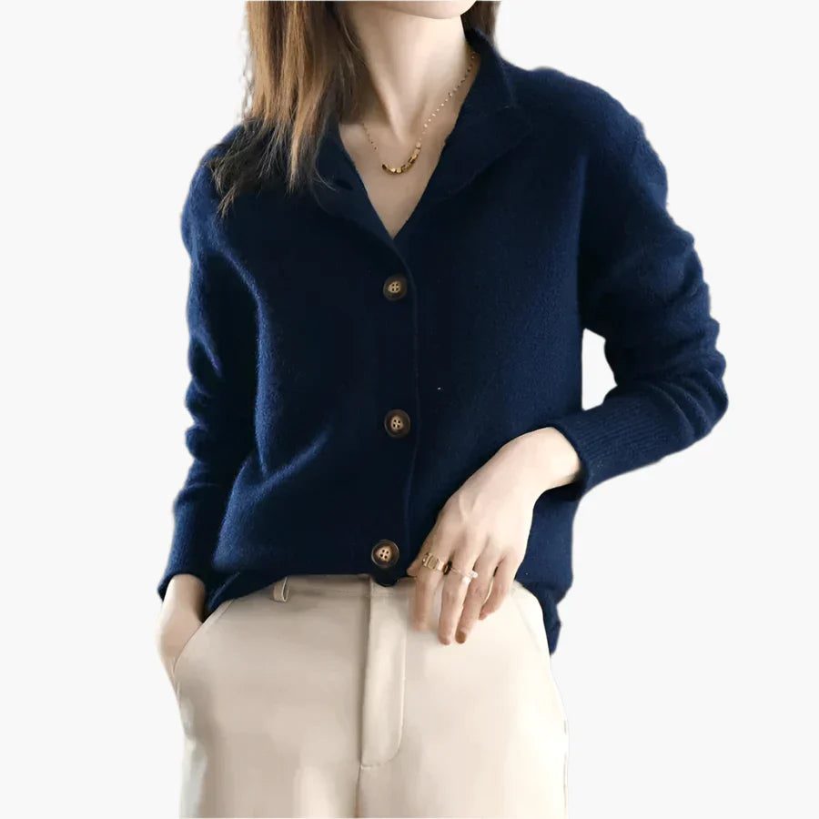 Sophie | Women's Knitted Cardigan – Elegant Casual Style for Autumn & Winter