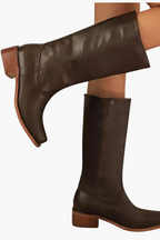 Grace | Women's Classic Block Heel Boots – Elegant Everyday Style