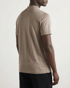 Shiny Crew-Neck T-Shirt – Sleek Casual Style