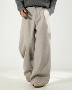 Men’s Wool Blend Wide-Leg Trousers – Smart Tailored