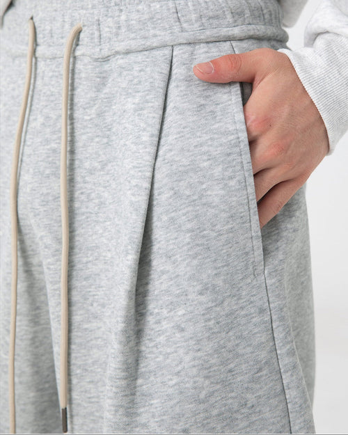 3D Pleated Sweatpants – Relaxed Comfort Fit