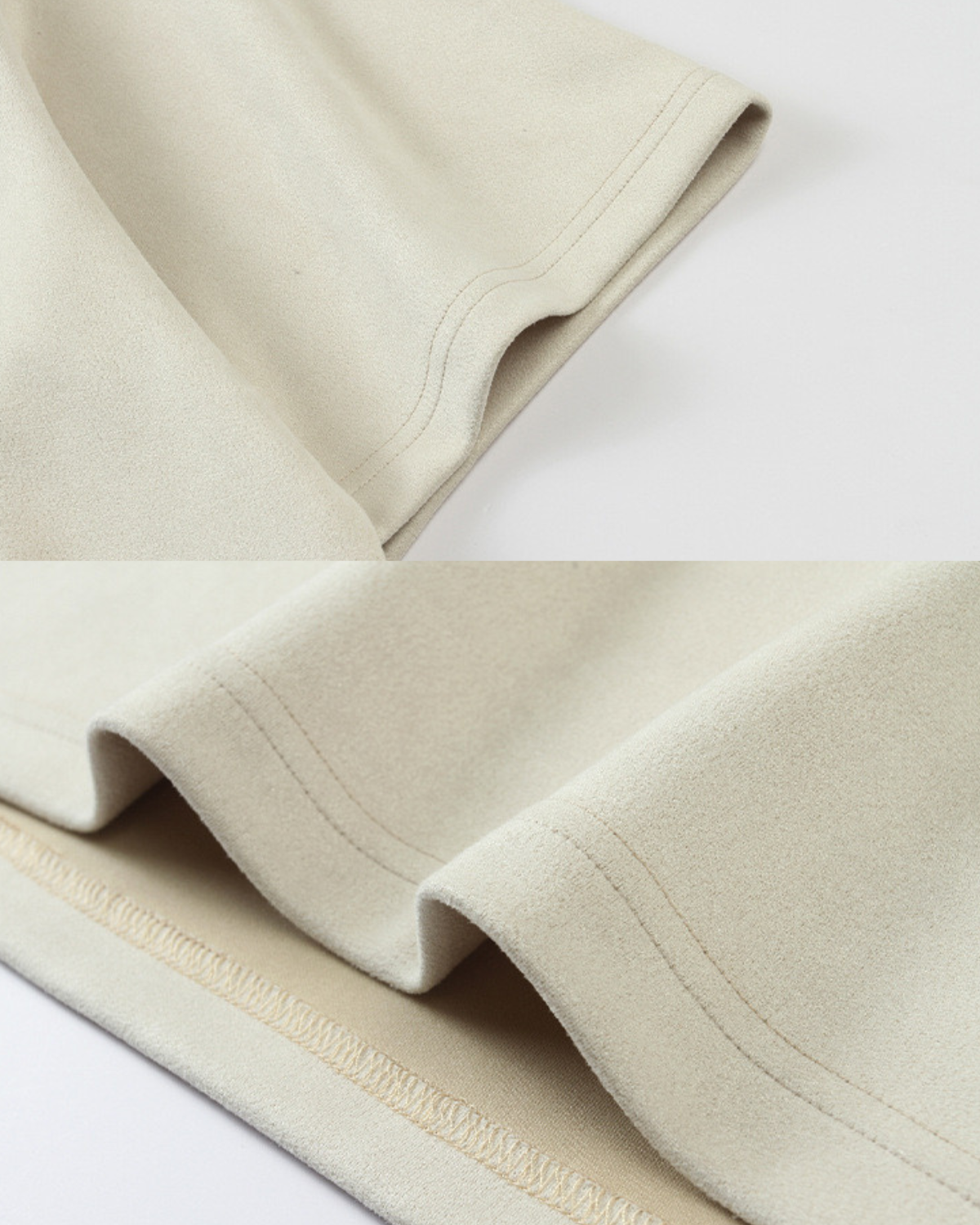 Suede Touch Oversized T-Shirt – Soft Premium Feel