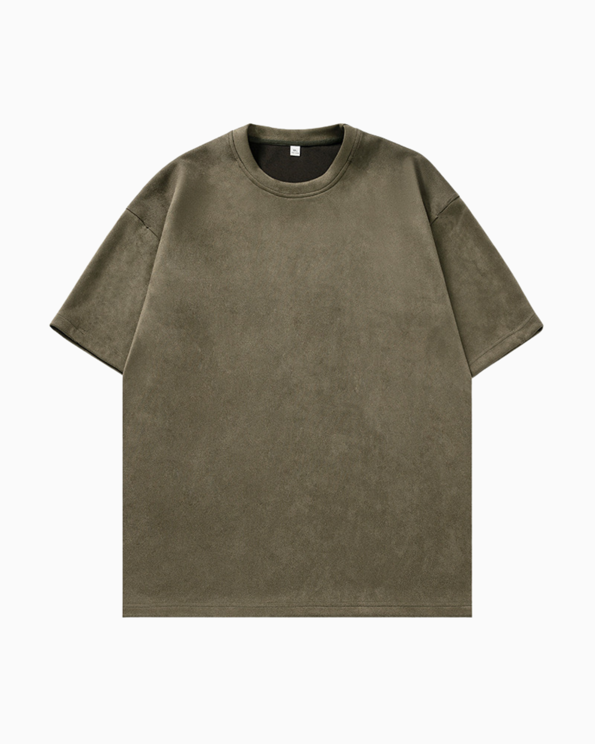 Suede Touch Oversized T-Shirt – Soft Premium Feel