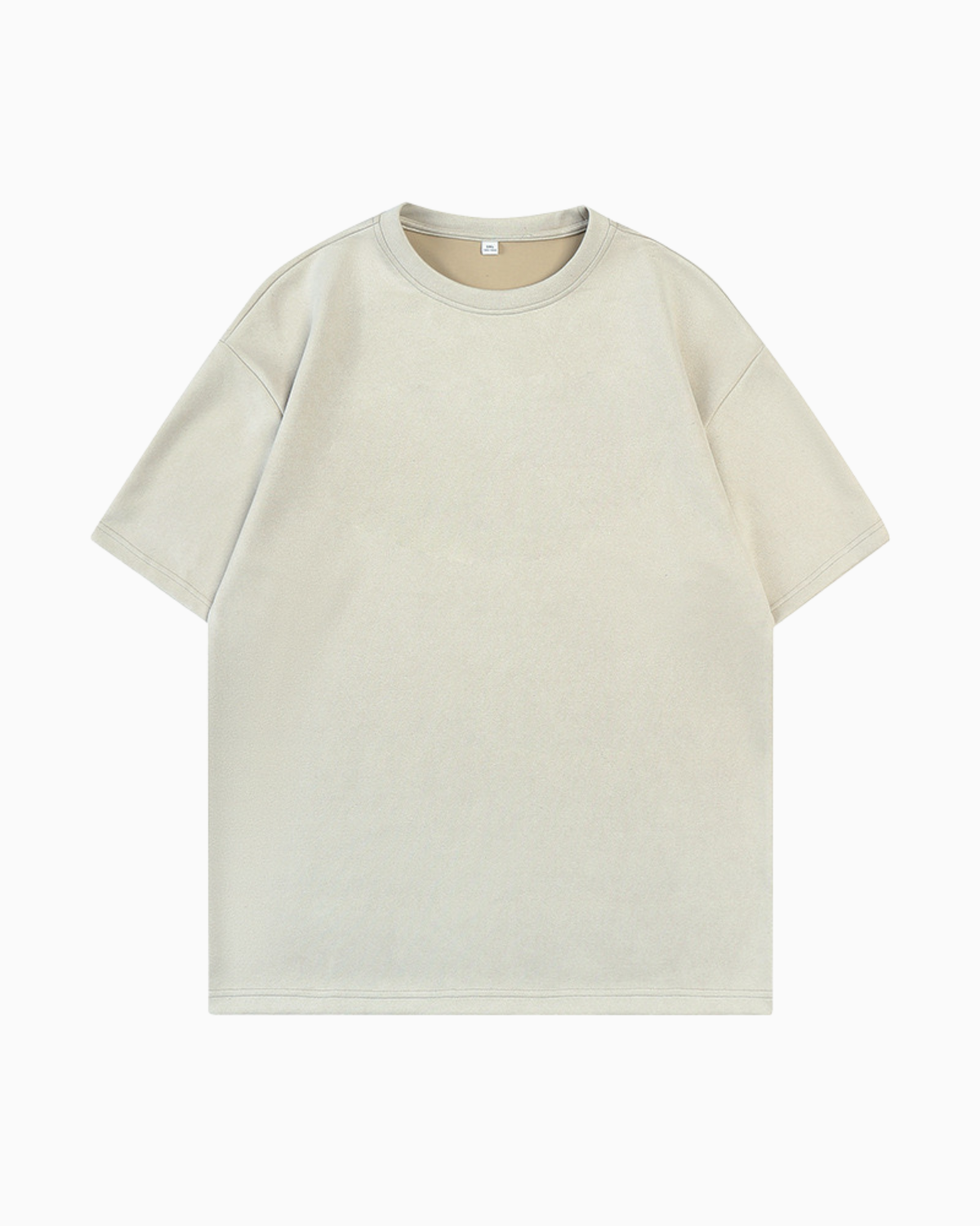 Suede Touch Oversized T-Shirt – Soft Premium Feel
