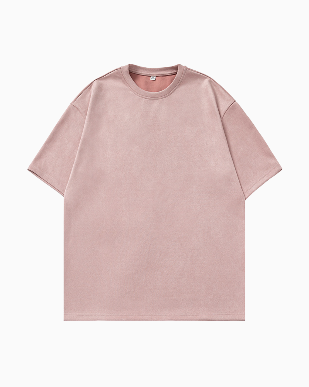 Suede Touch Oversized T-Shirt – Soft Premium Feel