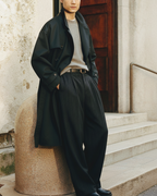Etro Draped Striped Trousers for Men – Loose Pleated Fit