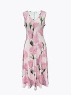 Women’s Floral Matching Maxi Set Dress