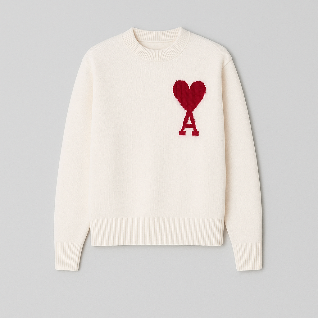 Heart Ace Jumper – Cute Cozy Knit