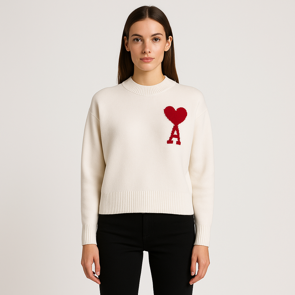 Heart Ace Jumper – Cute Cozy Knit