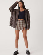 Elena | Women's Casual Leather Jacket – Stylish Biker Style Coat